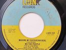WE THE PEOPLE-MAKING MY DAYDREAM REAL on LION 70s SOUL 45