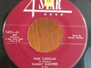 RARE Rockabilly 45 Sammy Masters Pink Cadillac 4 Star Lbl.