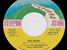 Rare Funk 45 LG & THE INCREDIBLE SOUL SEEKERS Big Head on Stepping Stone