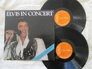 ELVIS PRESLEY Elvis In Concert 1977 UK Double Vinyl  LP EXCELLENT CONDITION live