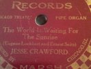1920s 3 rare Marsh Autograph labels 78 rpm Jesse Crawford silent film /Norway