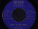 JIMMY PATTON: Okie's In The Pokie / Lonely Nights 45 rare Rockabilly