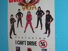 rock n roll star SAMMY HAGAR   I CAN'T DRIVE 55 ....1984 record store poster
