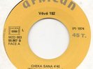 ORCHESTRE VEVE Cheka Sana WILD insane rare CONGO AFRO FUNK og 45 NM LISTEN