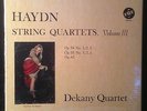 *SEALED* HAYDN STRING QUARTETS Dekany Quartets, Vol. III 3 LP VOX BOX SVBX559 EH
