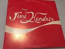Rare Enjoy Jimi Hendrix Coca Cola Logo Cover DLP Record Bootleg Rubber Dubber