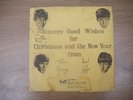 Beatles 1963 Christmas Flexi Single