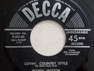 DECCA 29140 Wanda Jackson orig Rockabilly 45 Near Mint Lovin' Country Style