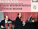 PHILIPS STEREO BEETHOVEN - SONATAS FOR PIANO & CELLO RICHTER ROSTROPOVICH 2LP