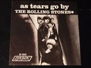 The Rolling Stones-As Tears Go By-ORIGINAL 1965 Picture Sleeve ONLY-CLEAN