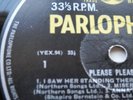 THE BEATLES  PLEASE PLEASE ME  ORIG 1963 UK  STEREO  33 1/3   EX VINYL
