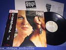 STYX PIECES OF EIGHT JAPAN 1ST PRESS OBI INSERT ARCHIVE VINYL RENEGADE MINT-