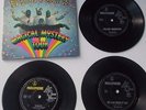 THE BEATLES collection 7' singles; magical mystery tour; requests; eleanor rigby
