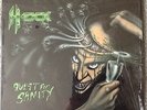 HEXX QUEST FOR SANITY GREEN VINYL LP PRIVATE METAL ROCK SHRINK MINT