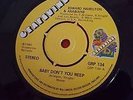 EDWARD HAMILTON - BABY DON'T YOU WEEP (B SIDE: IM GONNA LOVE YOU)
