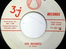 The EMPERORS 45 No Regrets / Nursery Rhyme 3J label DOO WOP e5659