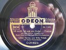 78rpm Lilian Harvey & Fritsch - ICH WOLLT ICH WÄR EIN HUHN  KULT SCHELLACK 