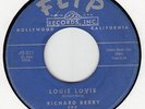 RICHARD BERRY- LOUIE LOVIE /YOU ARE MY SUNSHINE- FLIP 45 LOVIE SPELL EX  HEAR IT