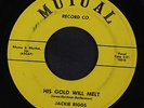 JACKIE RIGGS: His Gold Will Melt / A Crazy Little Palace 45 (rubber stamp ol) O