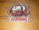 SCORPIONS - RHYTHM OF LOVE / UK PICTURE-SHAPE VINYL 7'' SINGLE 1988