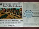 BACH: St Matthew Passion - Klemperer. UK ED1 Columbia Stereo LP (SAX 2525) Mint-