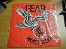 FEAR More Beer 1985 U.S. LP with Insert Restless 72039-1 Lee Ving Punk Rock