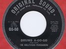 Hollywood Persuaders 45 Drums A-Go-G0 1965 VG++ BB #109 Frank Zappa Related