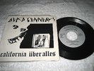 DEAD KENNEDYS - California Uber Alles / Man With The Dogs - Rare PUNK PS 45 EX+
