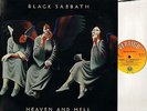 BLACK SABBATH heaven and hell 9102 752 A1/B2 uk vertigo 1980 LP EX/EX