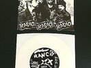 RANCID RADIO RADIO RADIO 7 INCH RECORD WHITE VINYL NEW/MINT OOP FAT WRECK
