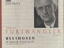 Wilhelm FURTWÄNGLER, BEETHOVEN Symphonie n° 9 German box 2 LPs ELECTROLA 1286/7