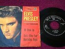 ELVIS PRESLEY Rca Italiana 45N 0612 ALL SHOOK UP (Red Cover)