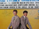 THE EVERLY BROTHERS BEST OF  1965 UK LP AUTOGRAPHED SIGNED  EVERLY BROTHERS EX