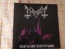 MAYHEM DE MYSTERIIS DOM SATHANAS VINYL RECORD ALBUM FIRST PRESS