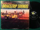AUTHENTIC DRAGSTRIP SOUNDS Live Lions Drag Strip LP DOT ORIG Race HOT ROD 60's