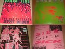 3 x LPs DEMENTED ARE GO + SKITZO + COFFIN NAILS - PSYCHOBILLY ROCKABILLY PUNK