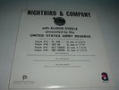 NIGHTBIRD & Co Alison Steele 2 LP King Crimson JANIS IAN Cobham Promo Interview