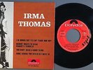 IRMA THOMAS I'm gonna cry till my tears run dry FRENCH EP POLYDOR- RARE