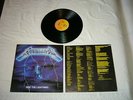 METALLICA --- rare old 1989 RIDE THE LIGHTNING LP Exodus