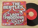 RARE FRENCH SP THE BEATLES ODEON LADY MADONNA 2nd SLEEVE