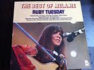 LP   -    MELANIE   -  RUBY TUESDAY  / THE bEST OF