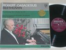 ROBERT CASADESUS piano BEETHOVEN 1960s 1stPress STEREO PHILIPS MINT
