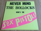 Sex Pistols Never Mind The Bollocks LP Record Excellent condition.