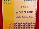 C.A.T.E. A DAY OF POETS Poetry 70's Private Stan Rice (Anne Rice) Momaday Rare