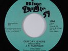 Crossover Soul 45 J.P. ROBINSON Our Day is Here BLUE CANDLE VG+/VG++ HEAR