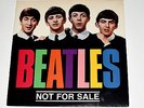 BEATLES NOT FOR SALE rare sessions NM LP tmoq