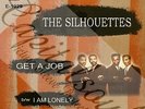 50S US R/B DOO WOP AMBER THE SILHOUETTES GET A JOB PICTURE SLEEVE