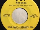 * GLORIA PARKER Hello Baby-Goodbye RARE NORTHERN SOUL R&B ROCKER llp 45 Hear