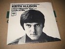 *KEITH ALLISON* SLEEVE RARE 45rpm  I Ain't Blamin' You.Picture Sleeve ONLY*