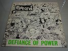Ripcord ?– Defiance Of Power 1987 UK Punk 12